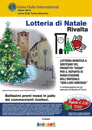Lions Club Torino Monviso - Lotteria di Natale a Rivalta